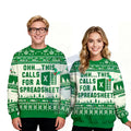 Geeksoutfit Geeky Ugly Christmas Sweater – Round Neck Long Sleeve Knitwear