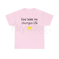 "God Bless My Chungus Life" Funny Meme T-Shirt – 100% Cotton Graphic Tee