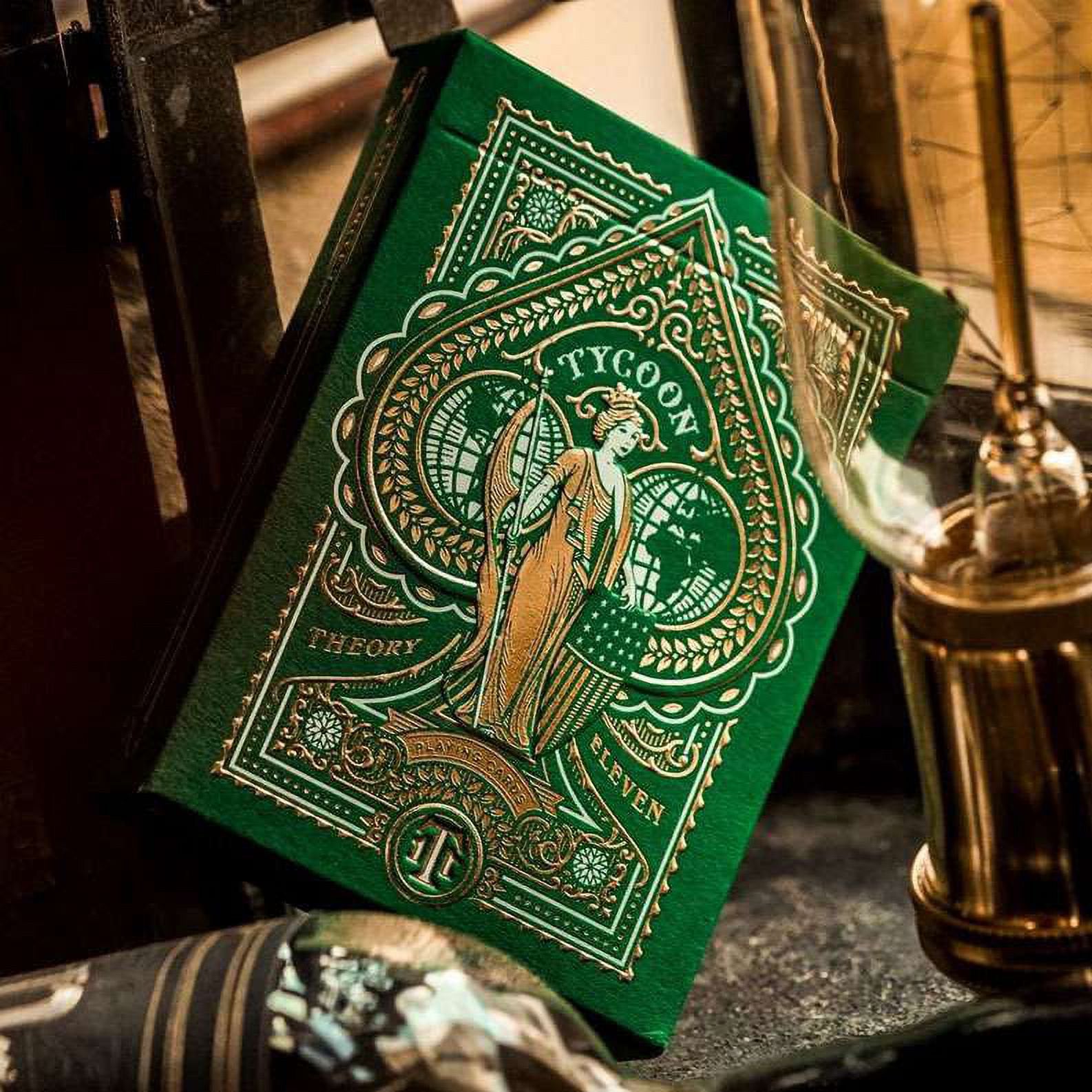 Theory11 Tycoon Playing Cards (Red, Blue, Green, Black)