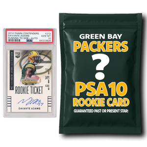 Green Bay Packers PSA 10 Graded Rookie Card Mystery Pack