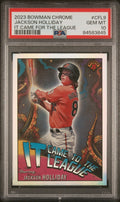 Graded 2023 Topps Bowman Chrome Jackson Holliday #CFL9 It Came For The League Rookie RC Baseball Card PSA 10 Gem Mint