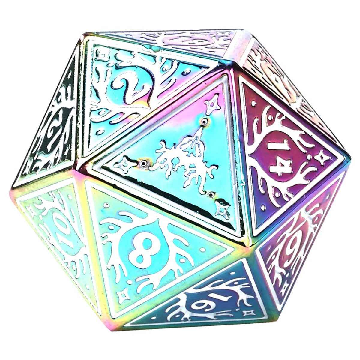 Solid Metal Dice Set for Creative Gaming Adventures