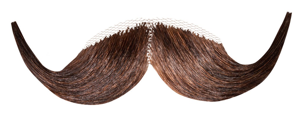 Rubie's Human Hair Handlebar Moustache