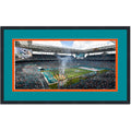 Framed Hard Rock Stadium Miami Dolphins 16x24 Football Photo Professionally Matted