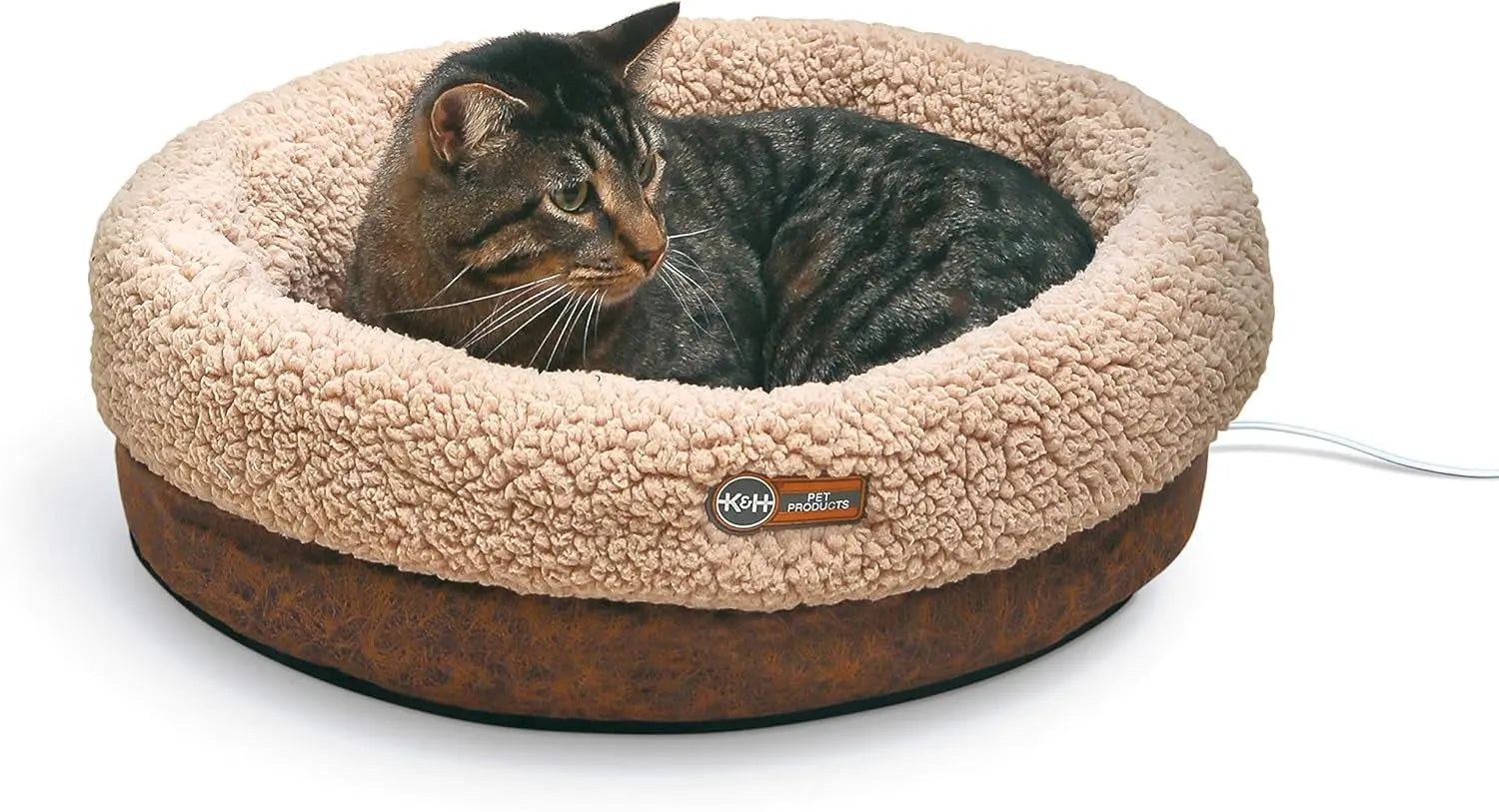 Heated Cat Bed – Soft Snuggle Cup
