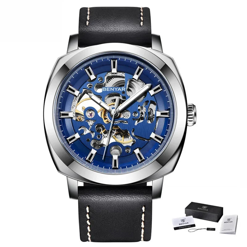 Men's Automatic Mechanical Business Watch – Waterproof Wristwatch