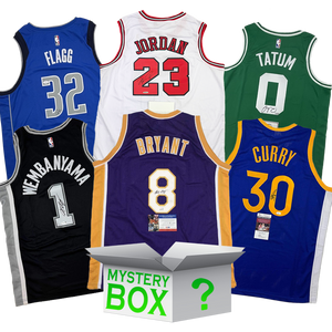 High Roller Autographed/Signed Basketball Jersey Mystery Box with PSA JSA or Beckett COA