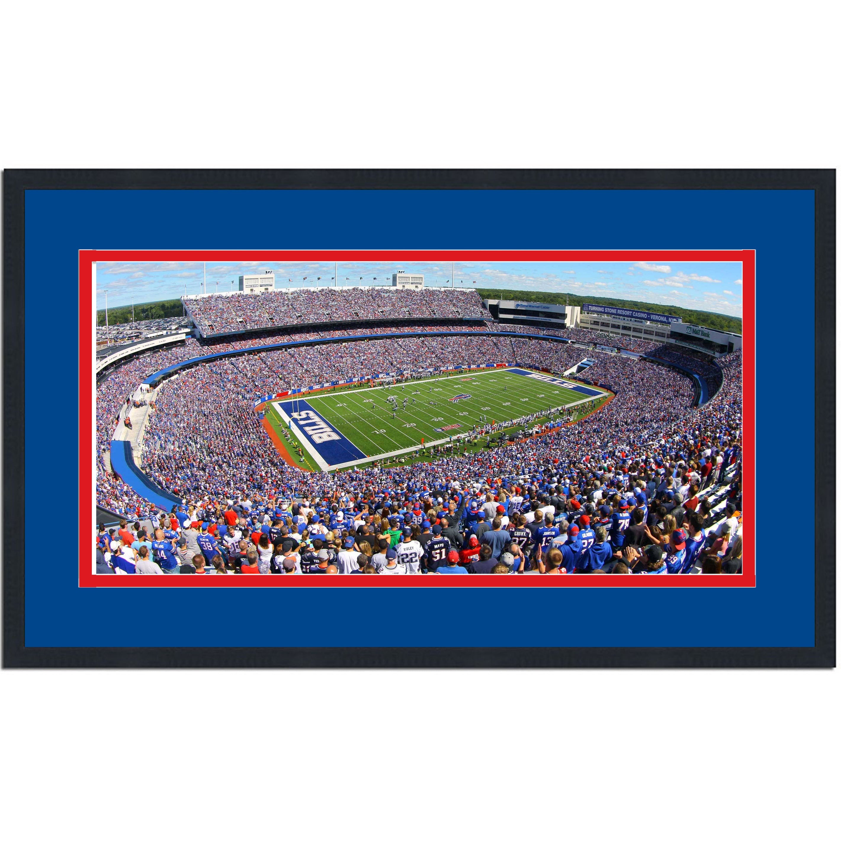 Framed Highmark Stadium Buffalo Bills 16x24 Football Photo Professionally Matted