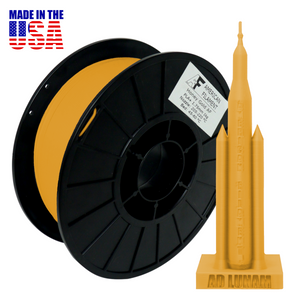 Honey Gold AF PLA+ 3D Printer Filament, 1.75 mm Diameter Made in the USA!