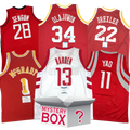 Autographed/Signed Houston Basketball Jersey Mystery Box with PSA JSA or Beckett COA