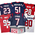 Autographed/Signed Houston Football Jersey Mystery Box with PSA JSA or Beckett COA