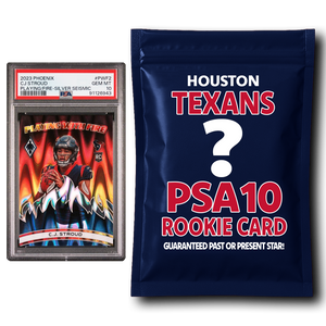 Houston Texans PSA 10 Graded Rookie Card Mystery Pack