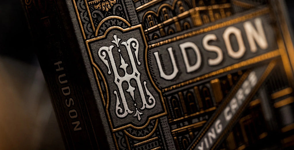 Theory11 Black Hudson Playing Cards