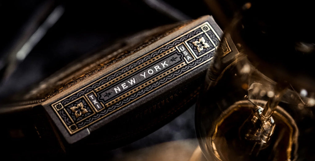 Theory11 Black Hudson Playing Cards