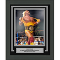 Framed Autographed/Signed Hulk Hogan 16x20 WWE WWF Hulkamania Wrestling Photo Beckett BAS COA #10