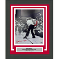 Framed Autographed/Signed Bobby Bob Knight Chair Throw Indiana Hoosiers 16x20 College Basketball Photo Beckett BAS COA