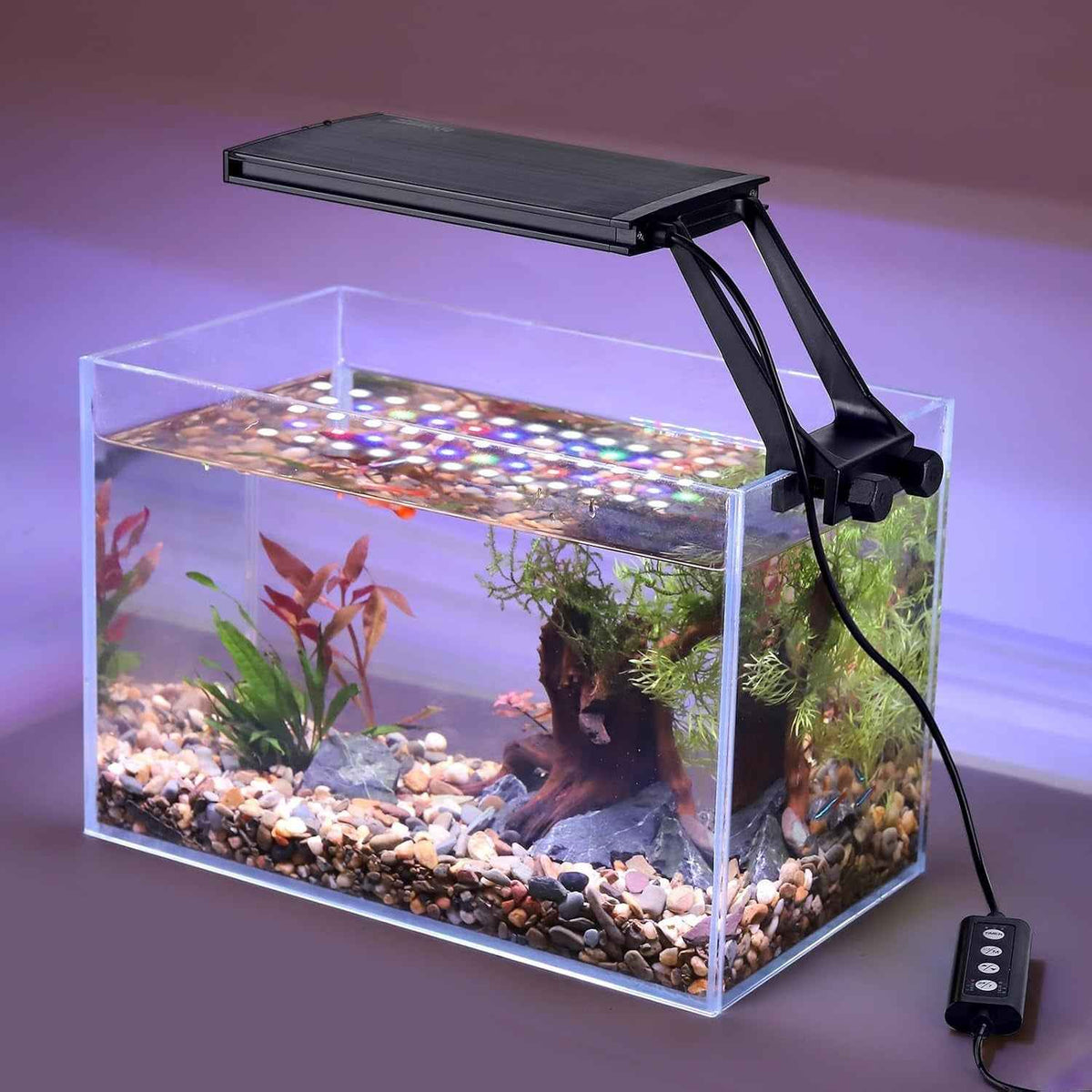 Hygger Clip-On LED Light – 24/7, 7-20in, 12W/14W