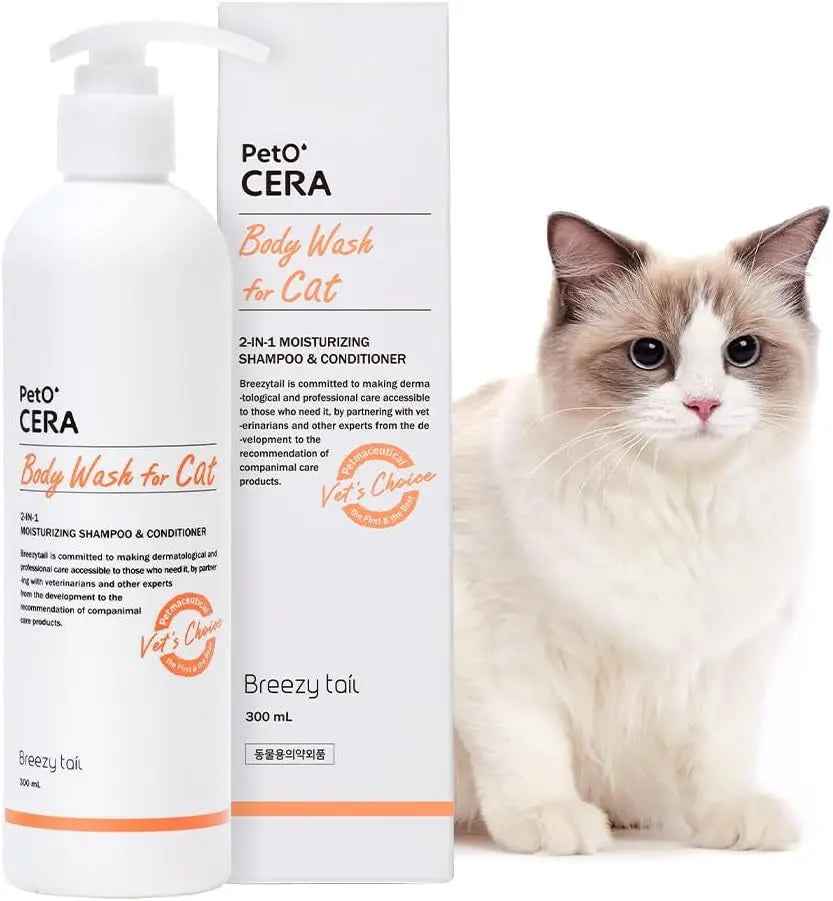 Hypoallergenic Cat Shampoo & Conditioner Set 10oz