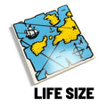 Life-Size 90s Pirate Map Tile / Cosplay