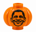 Obamakin Jack-o-lantern