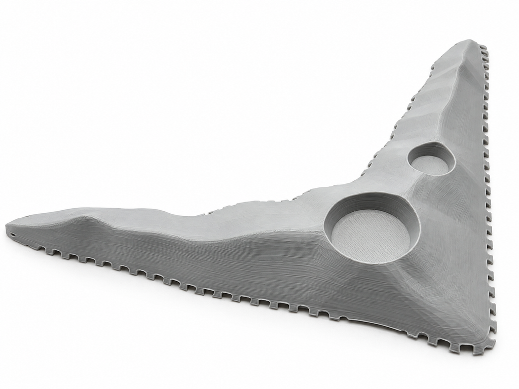 Classic Space Moon Crater Terrain [3D Printed] for Baseplates