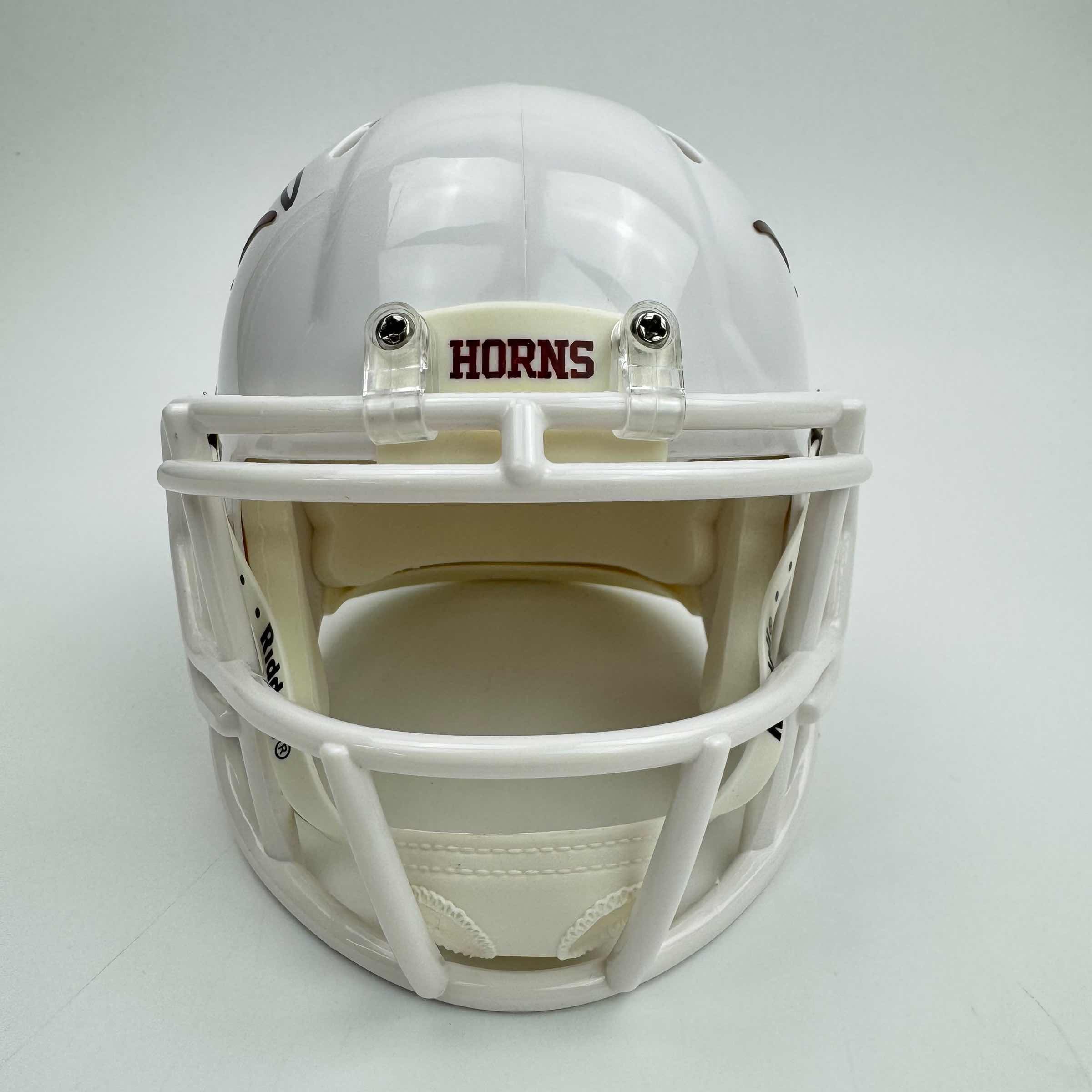Autographed/Signed Ricky Williams Texas Longhorns College Football Mini Helmet JSA COA