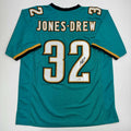 Autographed/Signed Maurice Jones-Drew Jacksonville Teal Football Jersey Beckett BAS COA