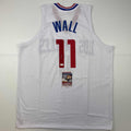Autographed/Signed John Wall Los Angeles White Basketball Jersey JSA COA