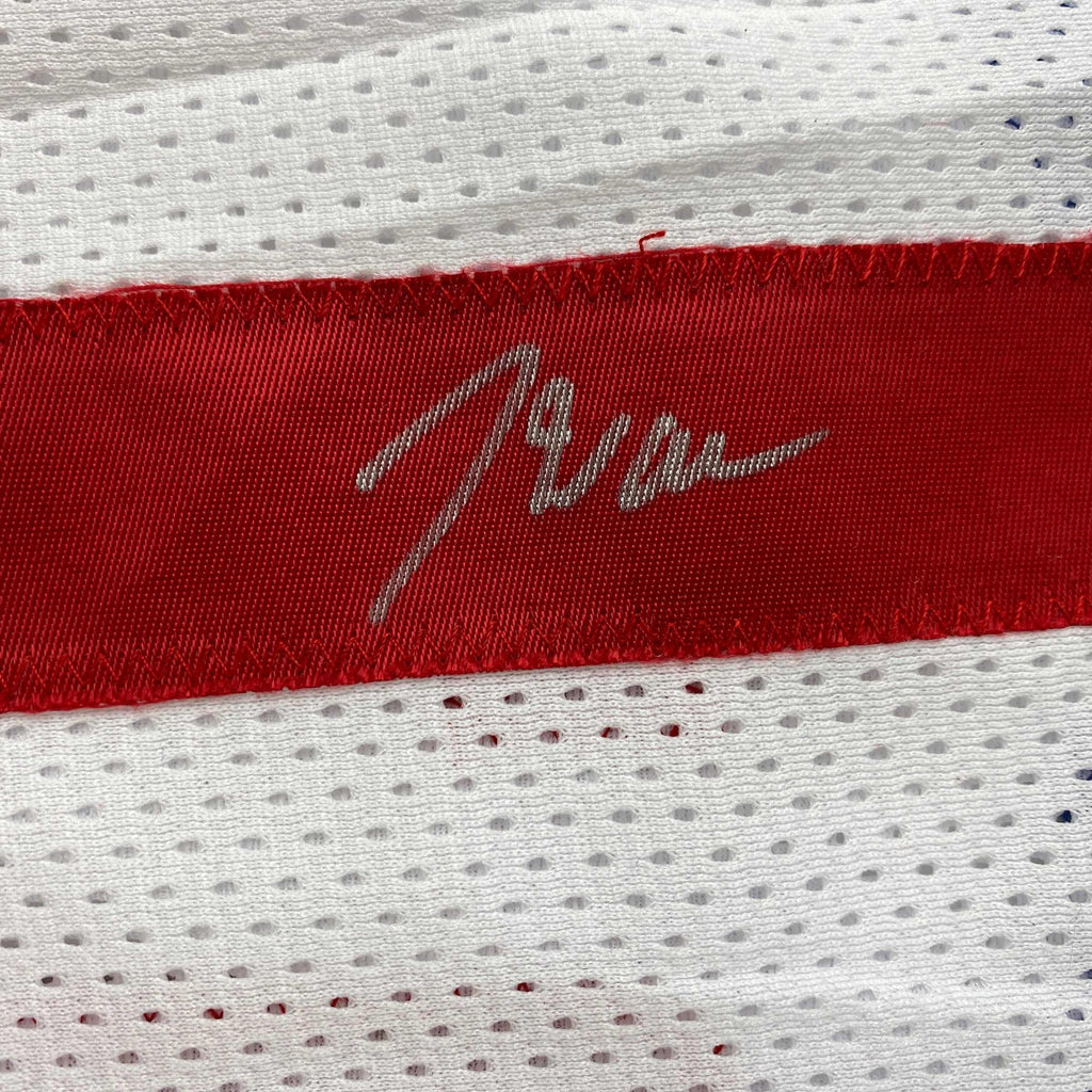 Autographed/Signed John Wall Los Angeles White Basketball Jersey JSA COA