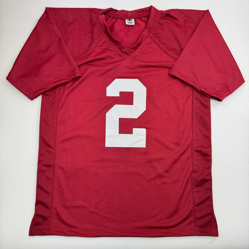 Autographed/Signed Ryan Williams Alabama Red College Football Jersey JSA COA