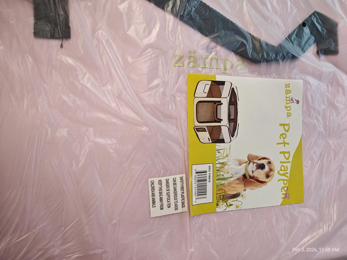 Dog Playpen Small Extra Tall Portable Pop Up Playpen for Dog /Pets