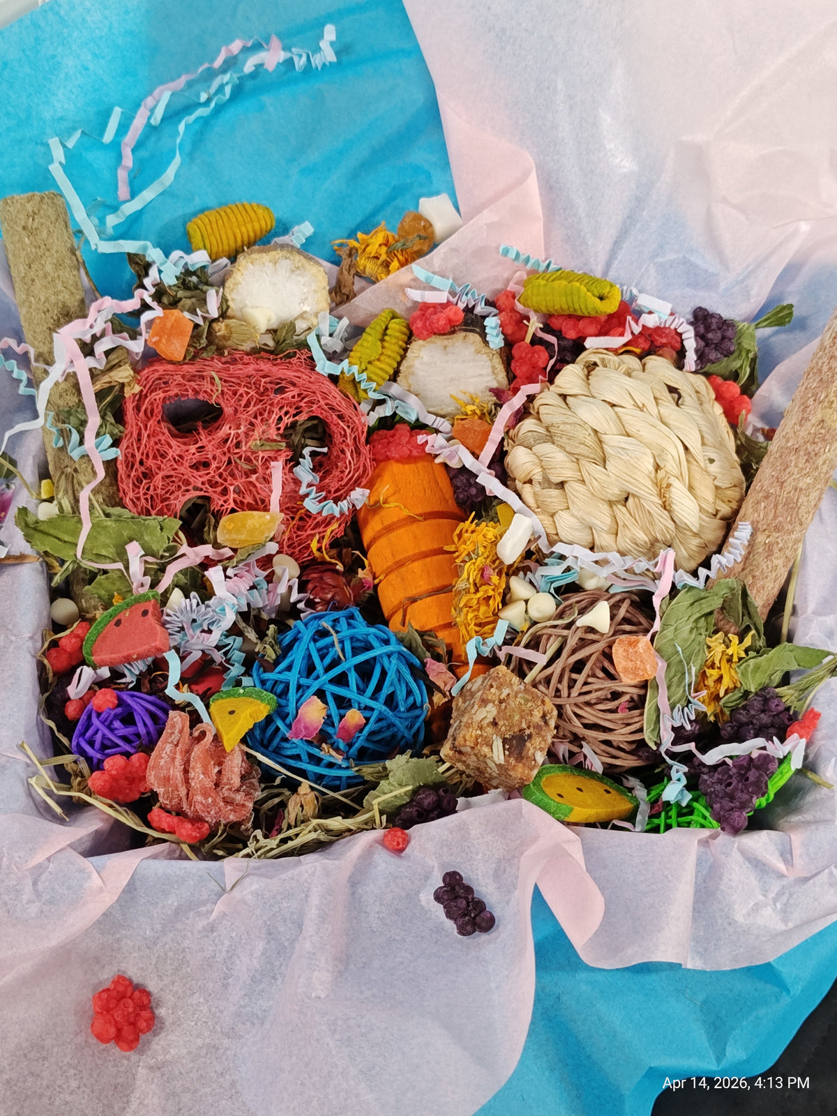 Ultimate Toy, Chew Treat box for Guinea Pigs, Chinchillas, Rabbits