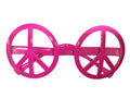 Peace Sign Glasses Pink