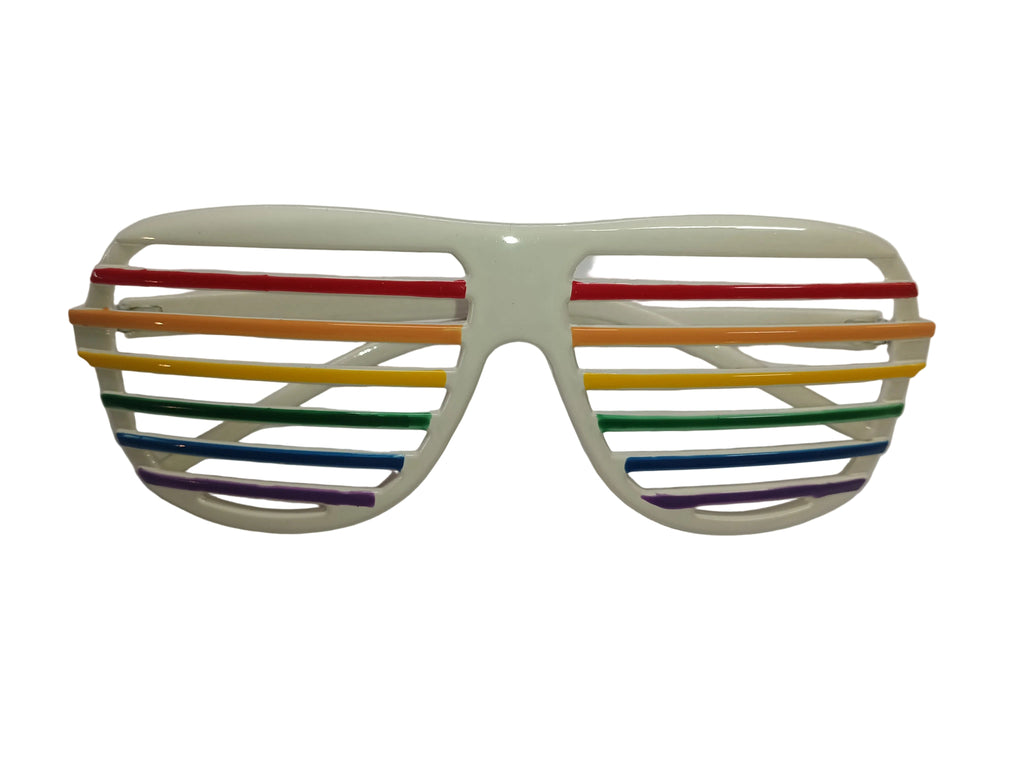 Rainbow Aviator Shutter Glasses