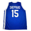 Autographed/Signed Reed Sheppard Kentucky Blue College Basketball Jersey JSA COA