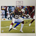Autographed/Signed Chase Young Washington Commanders 16x20 Football Photo Fanatics COA