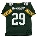 Autographed/Signed Xavier McKinney Green Bay Green Football Jersey JSA COA