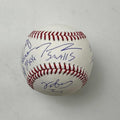 Autographed/Signed The Sandlot Movie 6x Cast Member Sigs Rawlings Official Major League Baseball Beckett BAS COA