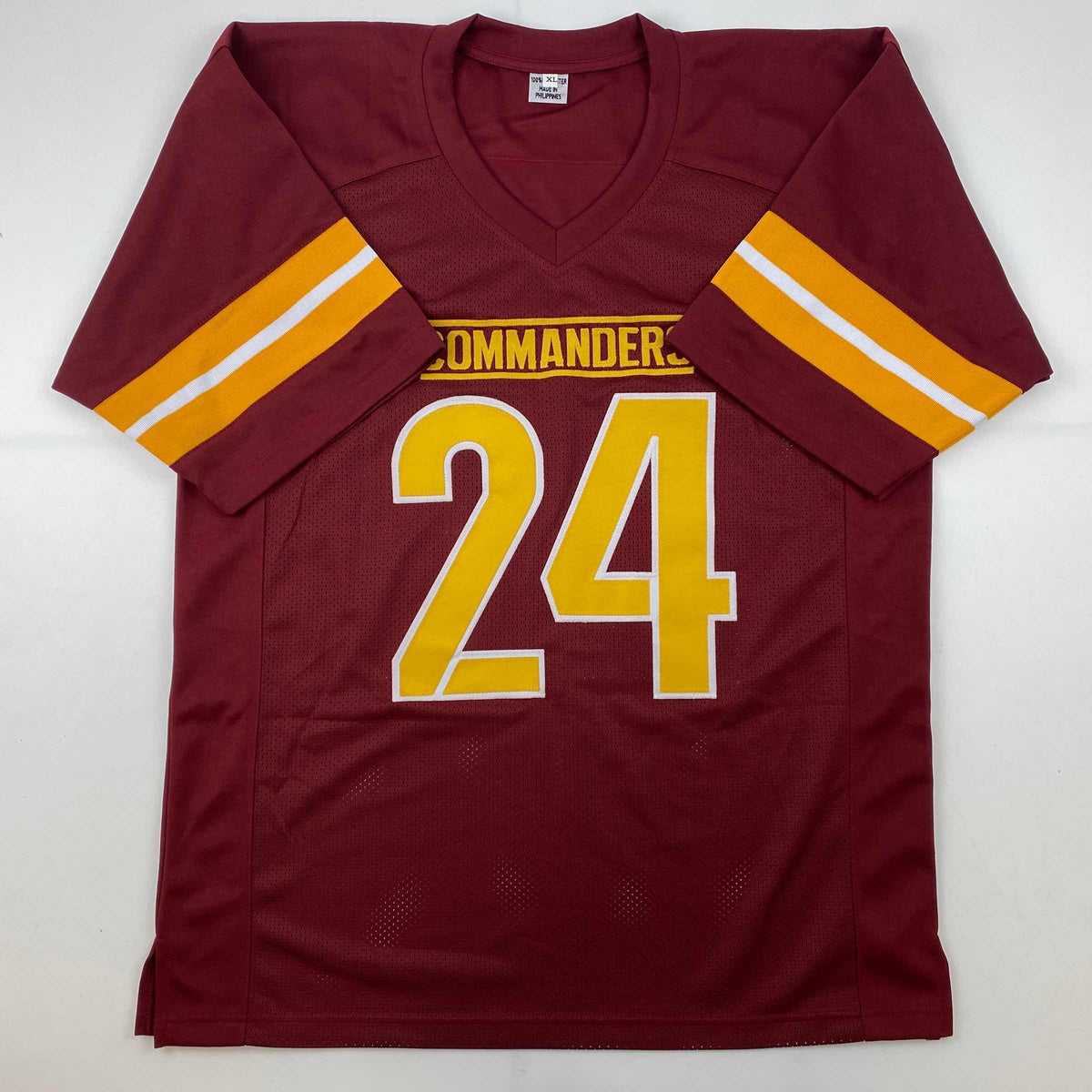 Autographed/Signed Antonio Gibson Washington Red 2022 Football Jersey JSA COA