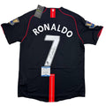 Autographed/Signed Cristiano Ronaldo Manchester United Black Soccer Jersey Beckett BAS COA #2