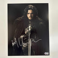 Autographed/Signed Kit Harington Jon Snow Game of Thrones Longclaw 11x14 Photo Beckett BAS COA #2