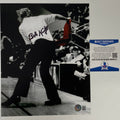 Autographed/Signed Bobby Bob Knight Chair Throw Indiana Hoosiers 8x10 College Basketball Photo Beckett BAS COA