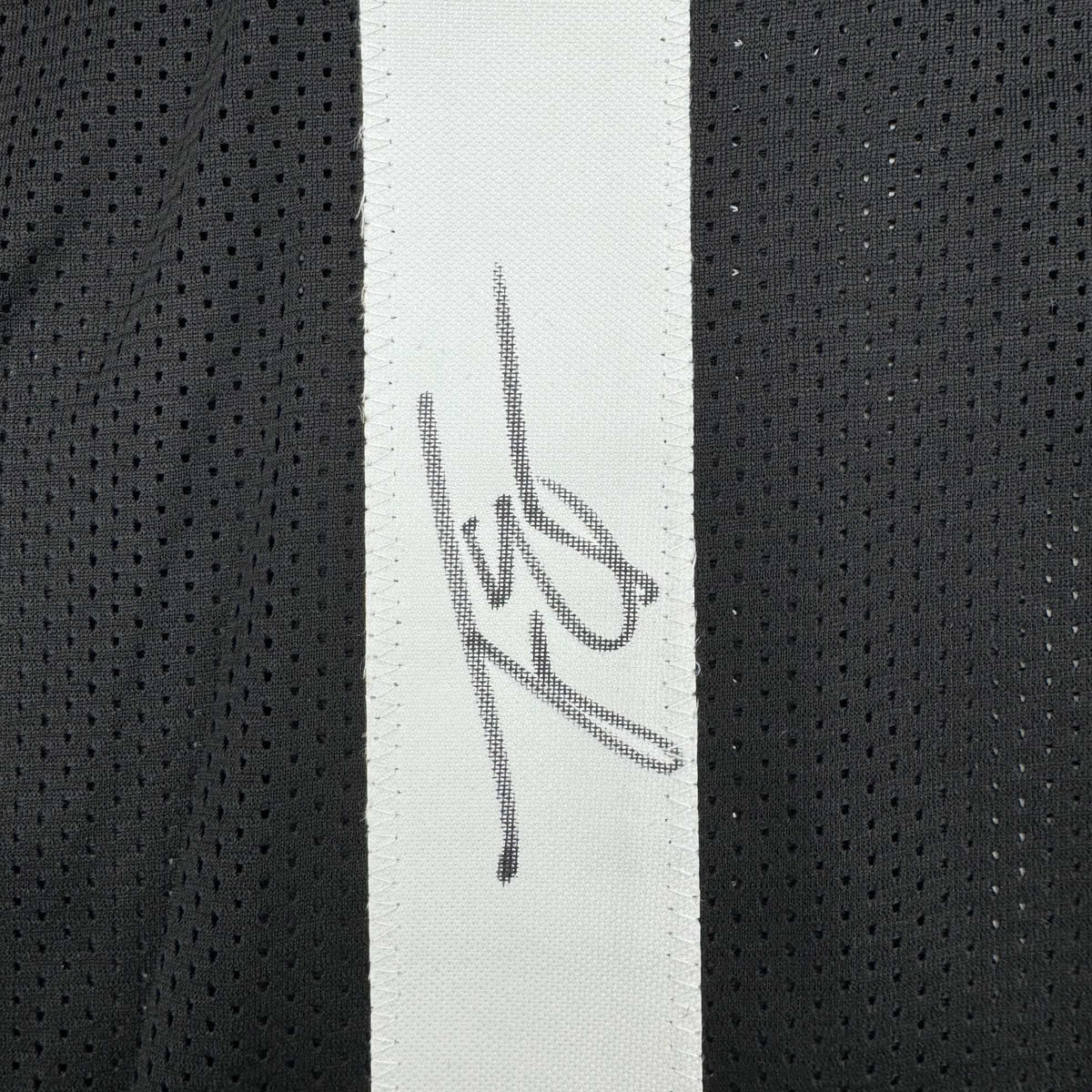 Framed Autographed/Signed Travis Etienne Jr. 35x39 Jacksonville Black Football Jersey Beckett BAS COA