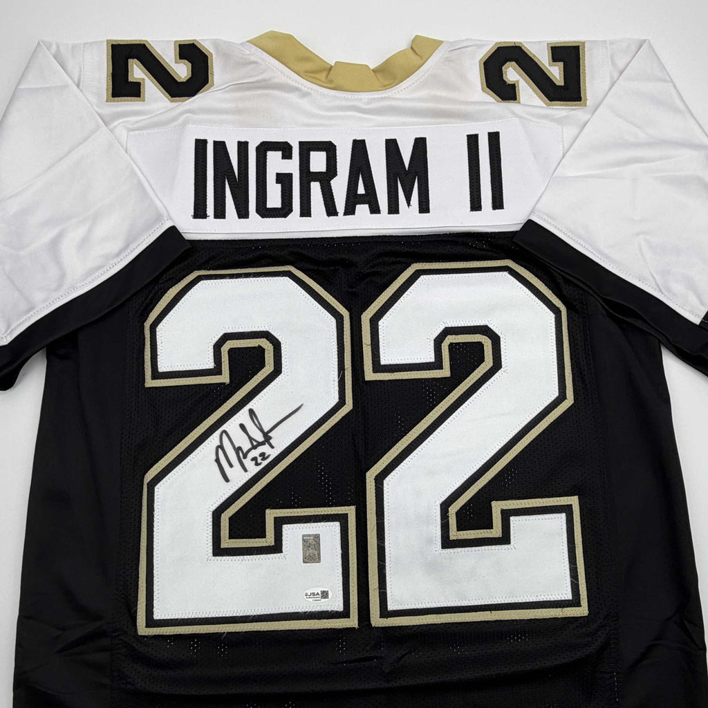 Autographed/Signed Mark Ingram II New Orleans Black Alternate Football Jersey JSA COA