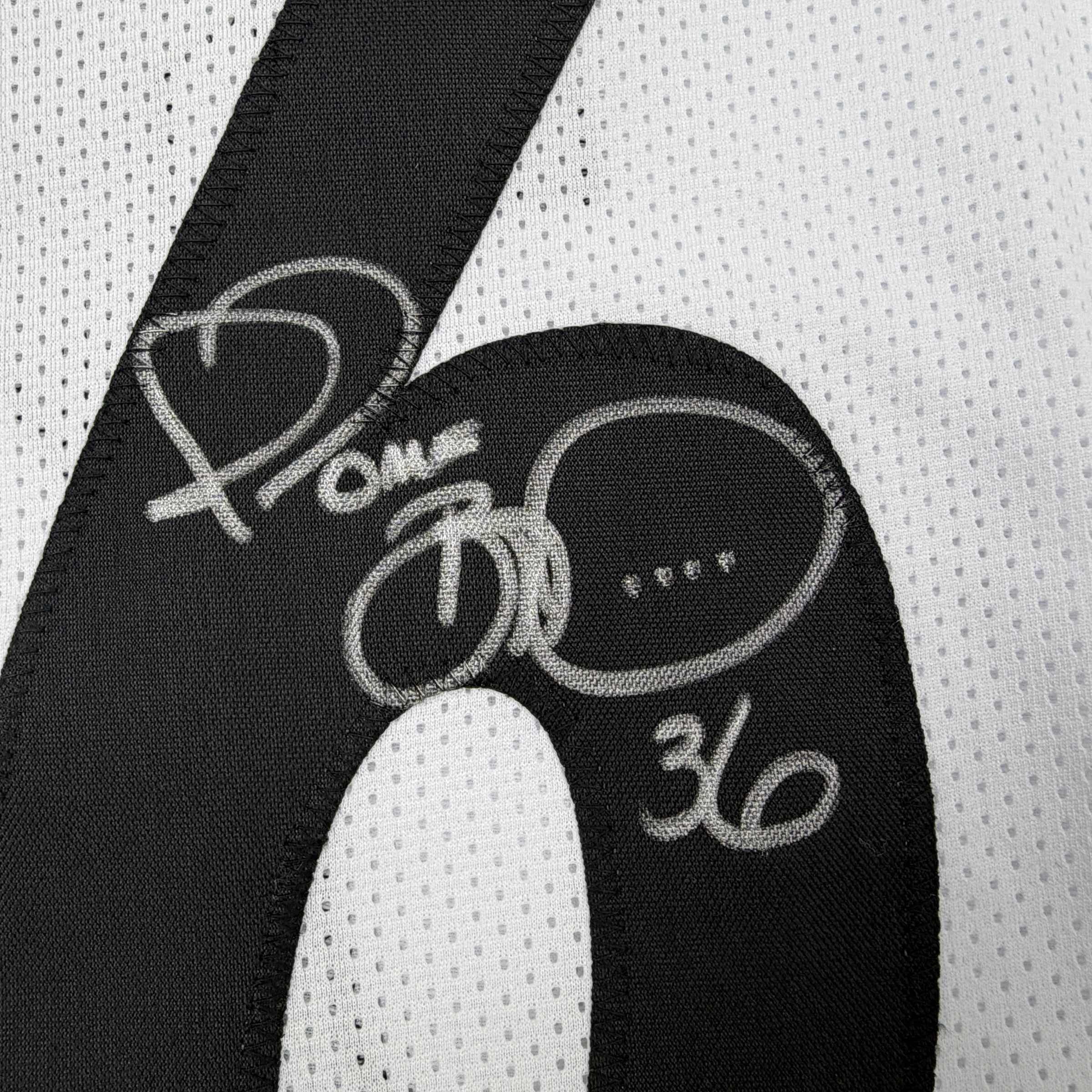 Autographed/Signed Jerome Bettis Pittsburgh White Football Jersey JSA COA