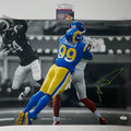 Autographed/Signed Aaron Donald Los Angeles LA Rams 16x20 Football Photo JSA COA #4