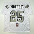 Autographed/Signed Trevon Moehrig Las Vegas Oakland White Color Rush Football Jersey JSA COA