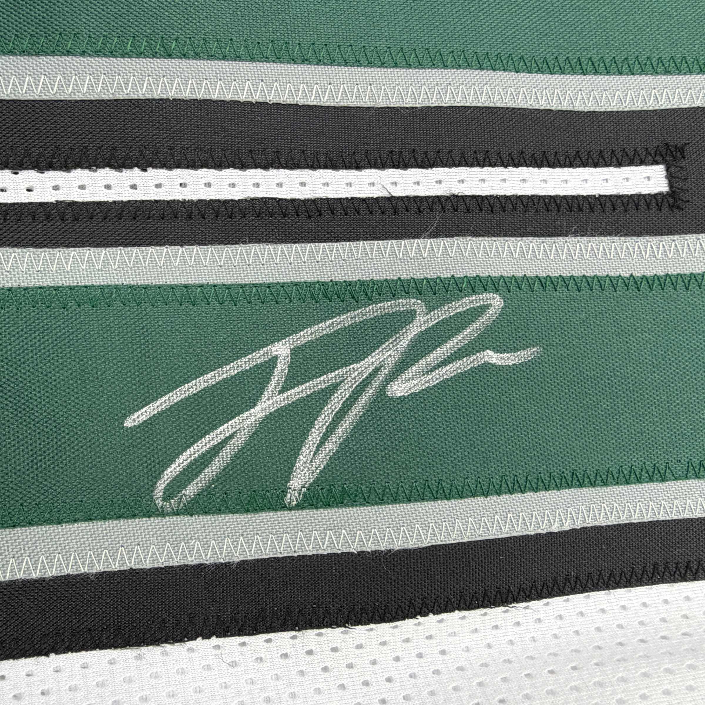 Autographed/Signed Jaelan Phillips Philadelphia White Football Jersey PSA/DNA COA