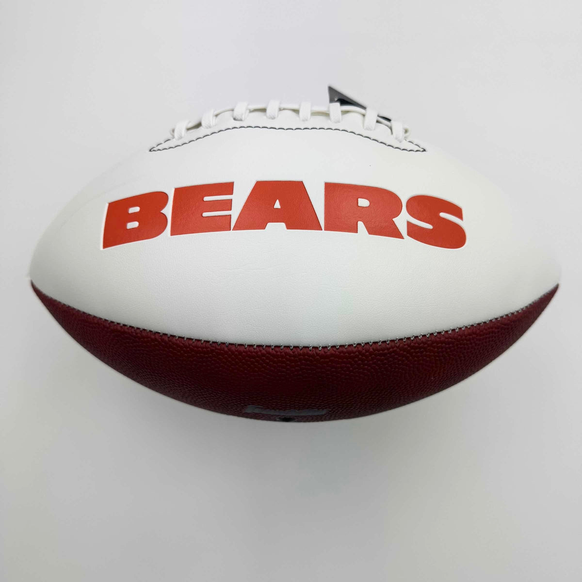 Autographed/Signed Devin Hester Chicago Bears Full Size F/S White Panel Logo Football JSA COA