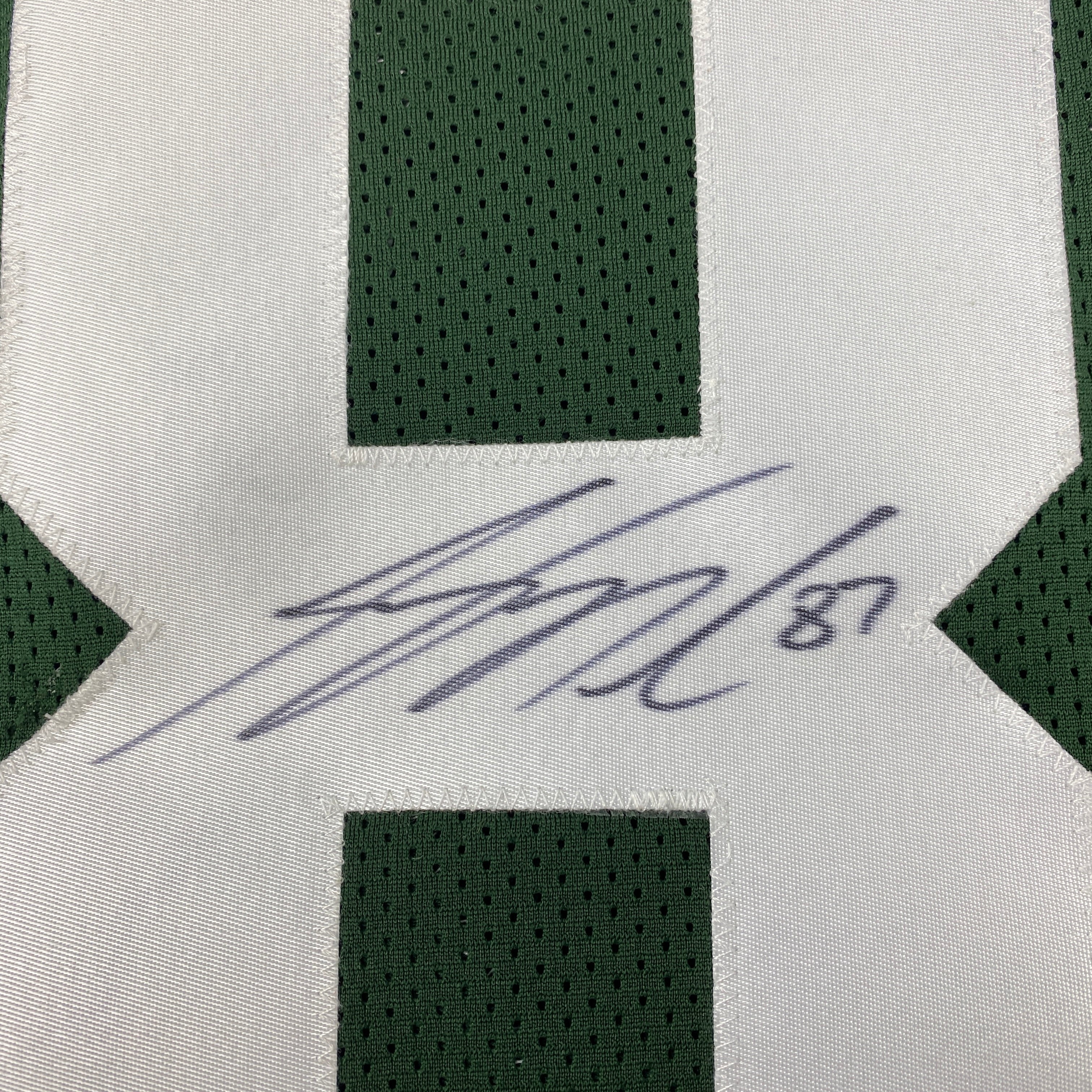 Autographed/Signed Jordy Nelson Green Bay Green Football Jersey Tristar COA